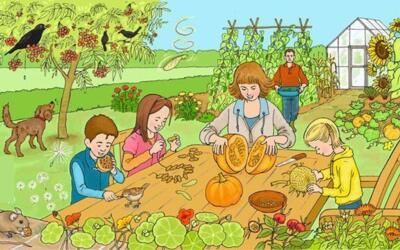 Объявлен конкурс-выставка детского и юношеского художественного творчества «РАДОСТЬ УРОЖАЯ!»