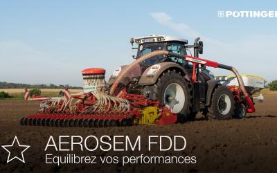 AEROSEM FDD: новая сеялка с фронтальным бункером
