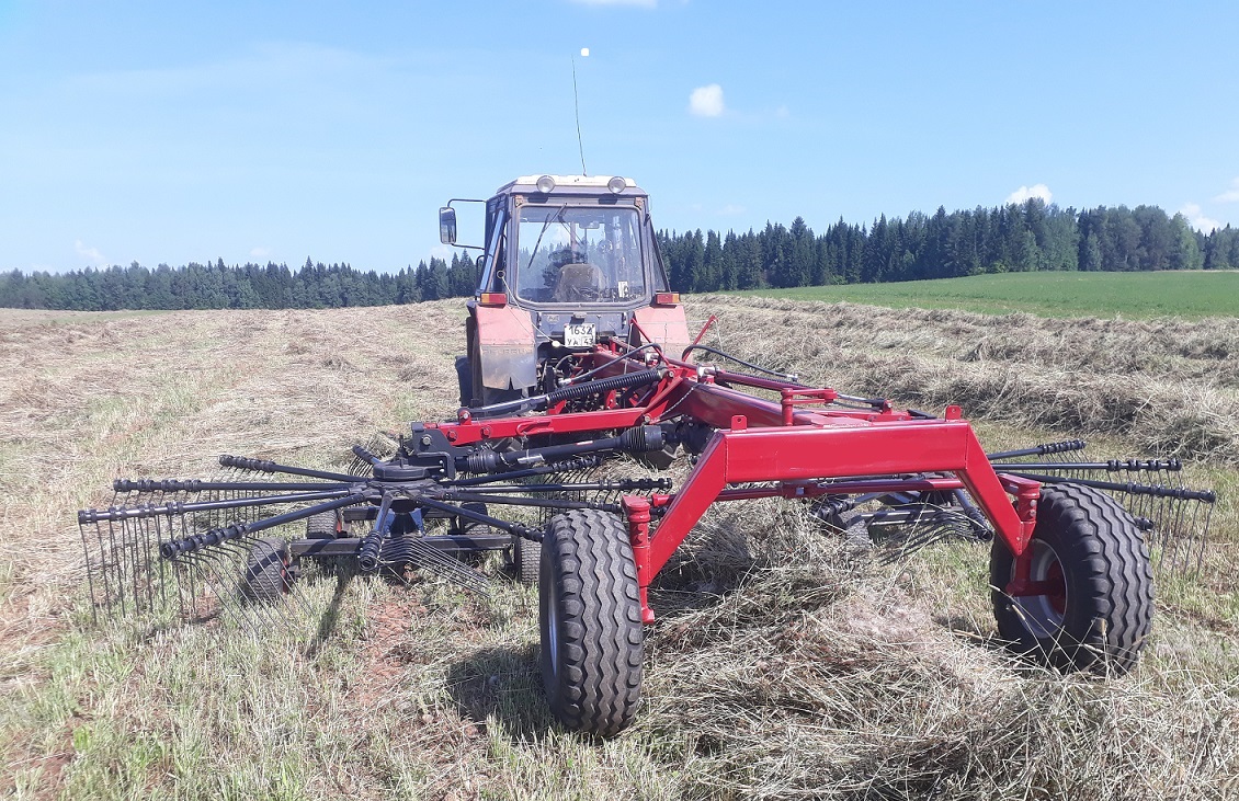 Валкообразователь грабли роторные с центральным формированием валка ВРП-6.7