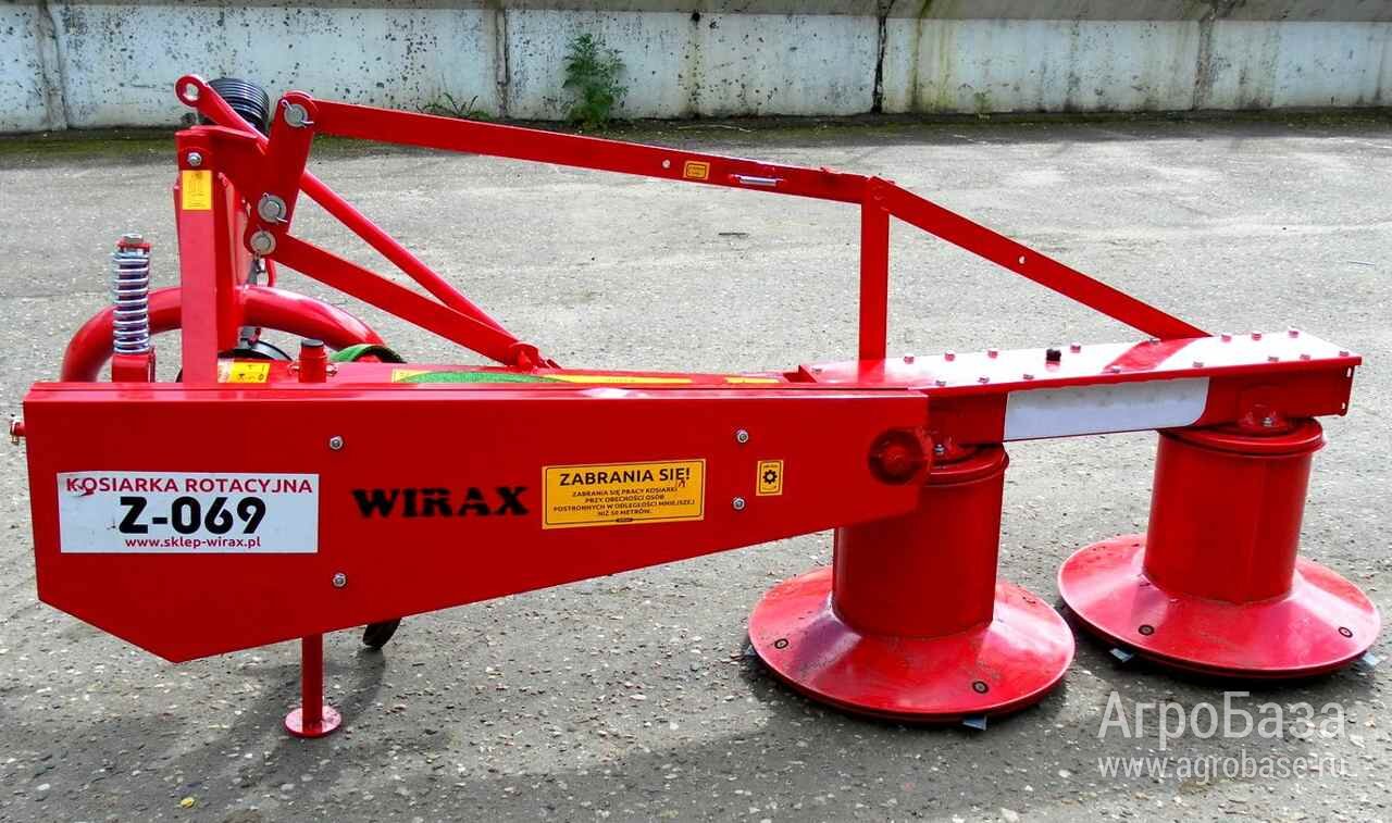 Косилка ротационная двухдисковая Z069/2 1.85м Польша Wirax Косилка ротационная двухдисковая Z069/2 1.85м Польша Wirax