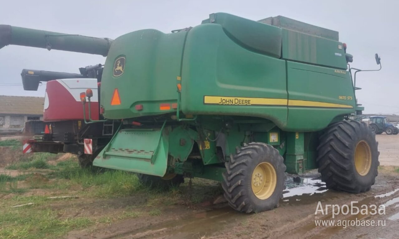 Комбайн  "JOHN  DEERE" 9670 STS.