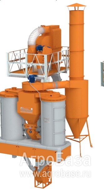 Виброцентробежный сепаратор-50 тонн в час