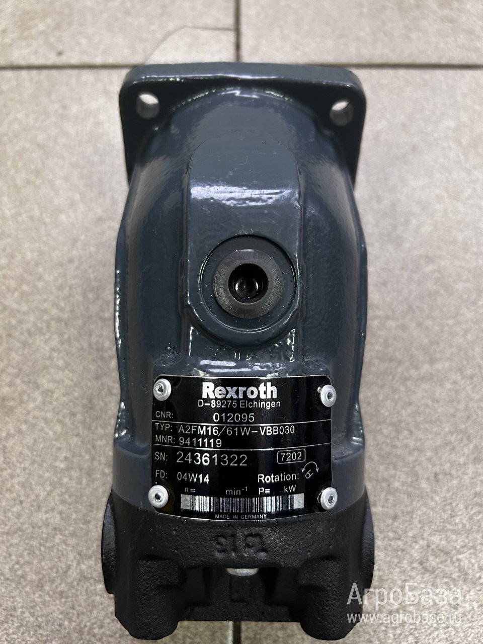 Гидромотор Bosch Rexroth A2FM16/61W-VBB030