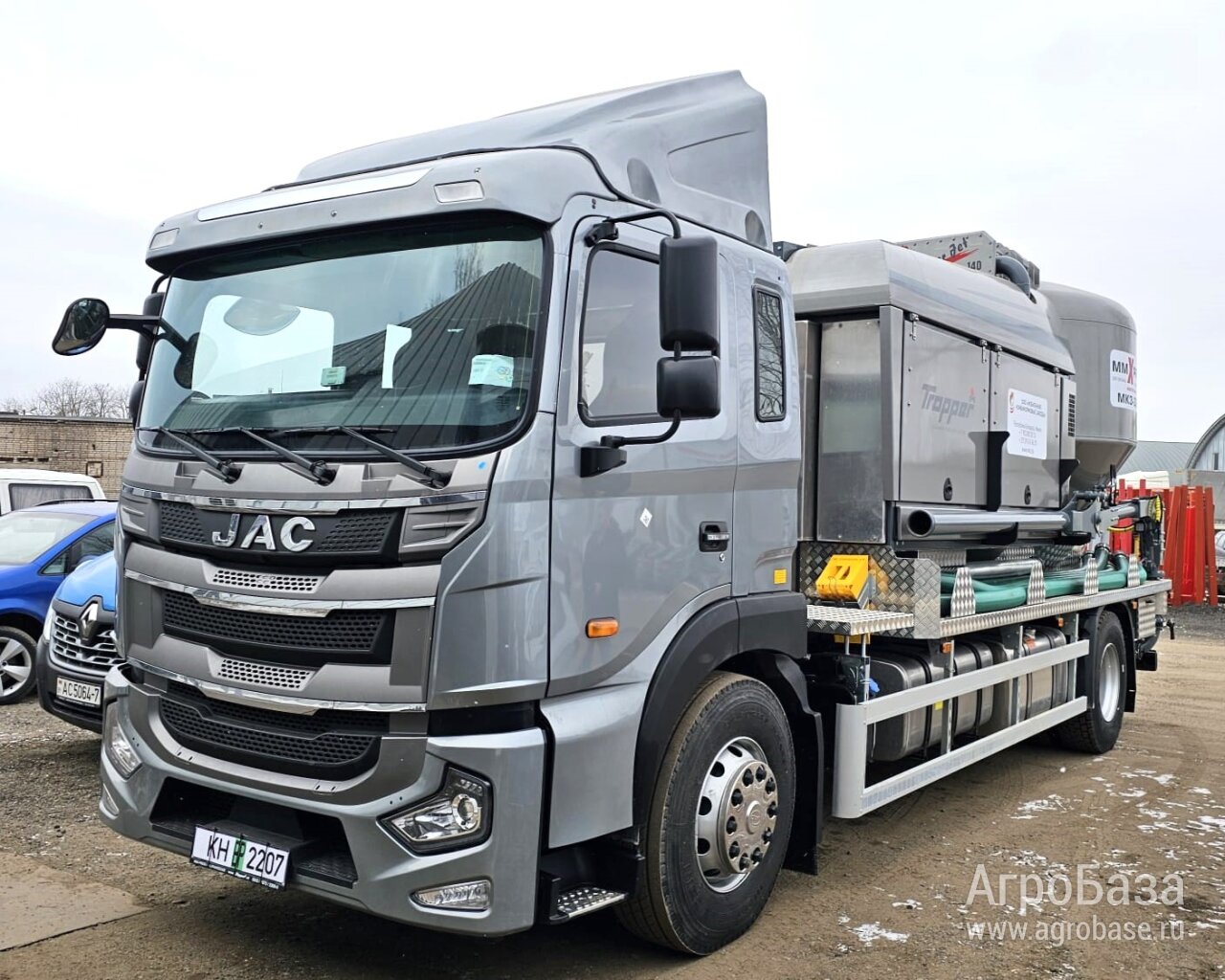 МКЗ-3214: Передвижной комбикормовый завод – до 17 т/ч на шасси МАЗ/JAC/КАМАЗ МКЗ-3214: Передвижной комбикормовый завод – до 17 т/ч на шасси МАЗ/JAC/КАМАЗ