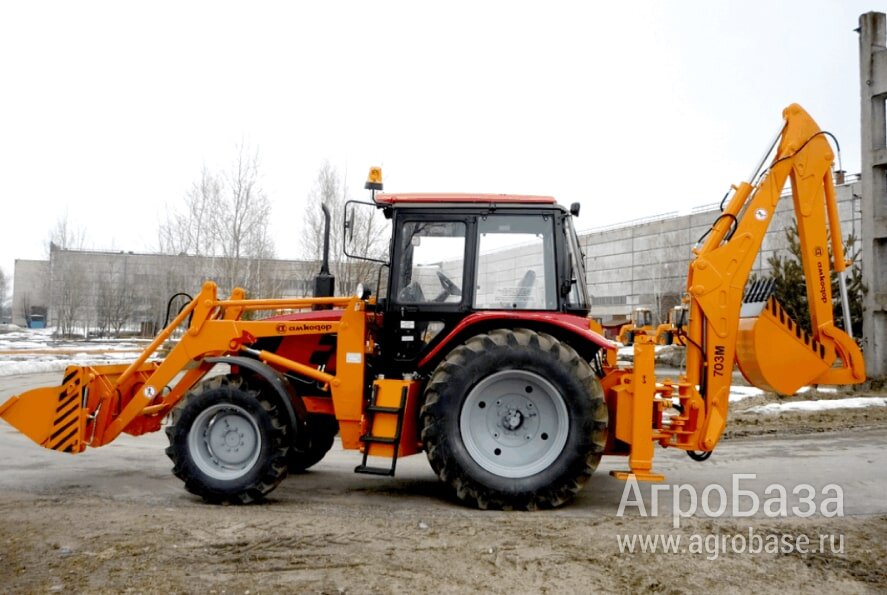 Экскаватор-погрузчик АМКОДОР 703М