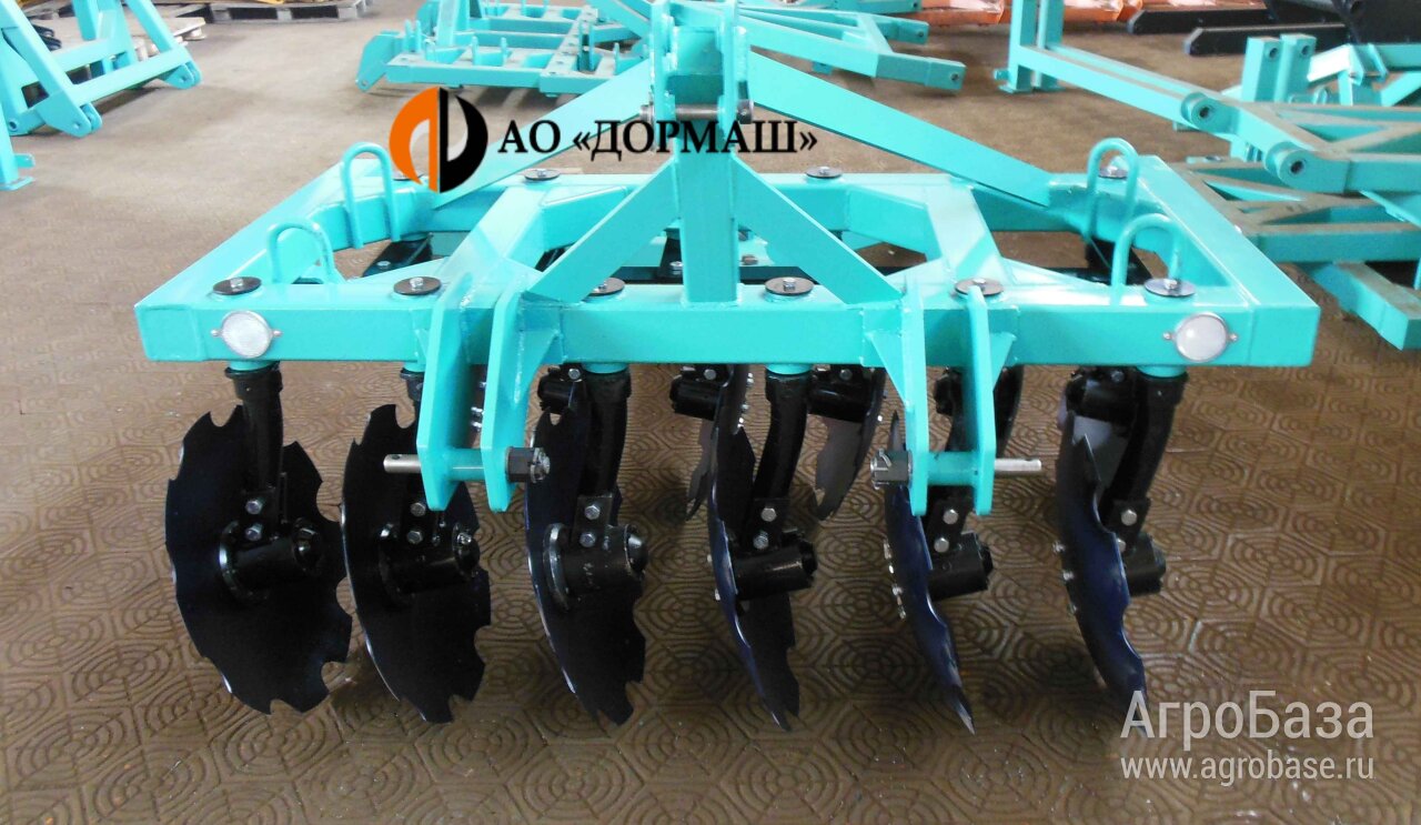 Борона дисковая  БДМ 1,8x2Н (навесная) без шлейф-катка