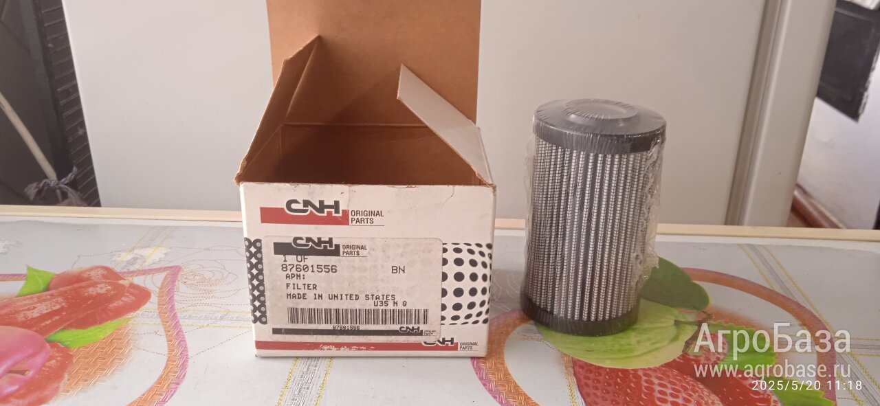87601556 фильтр гидравлический cnh