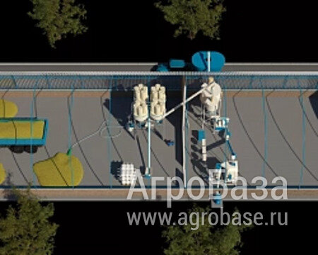 Комбикормовые заводы 3 т/ч. Доза MIX-3-1 (КРС + роботизированная ферма, россыпь/ гранула/ БМВД/ БВК) Комбикормовые заводы 3 т/ч. Доза MIX-3-1 (КРС + роботизированная ферма, россыпь/ гранула/ БМВД/ БВК)