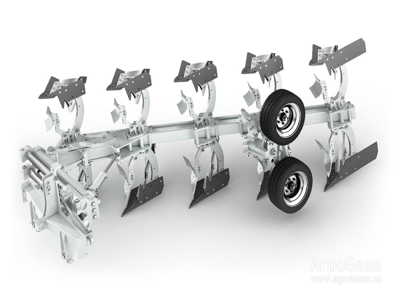 Плуг ERMO для обработки почвы в борозде и вне борозды