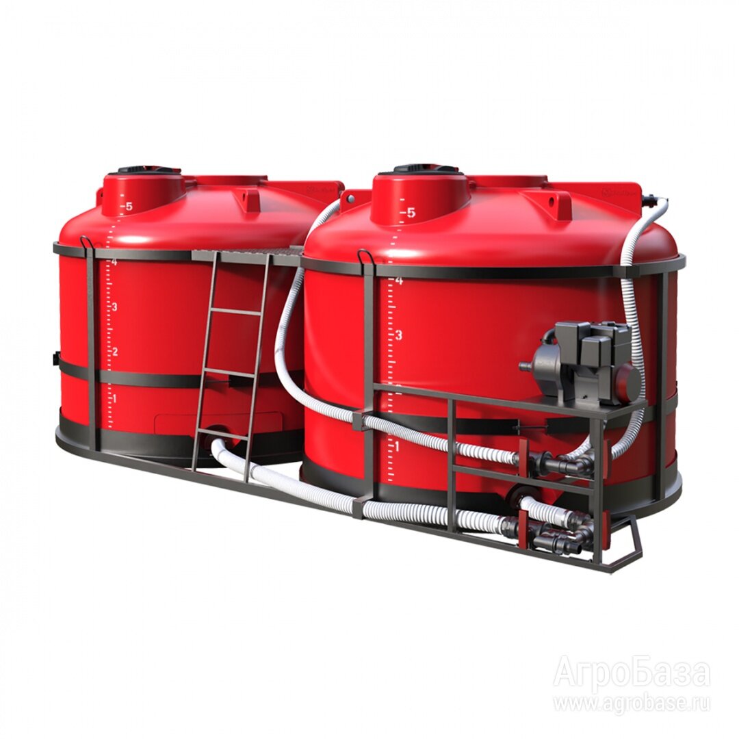 Кассета КАС 2* 5000 литров с насосным комплексом- гидроперемешивания