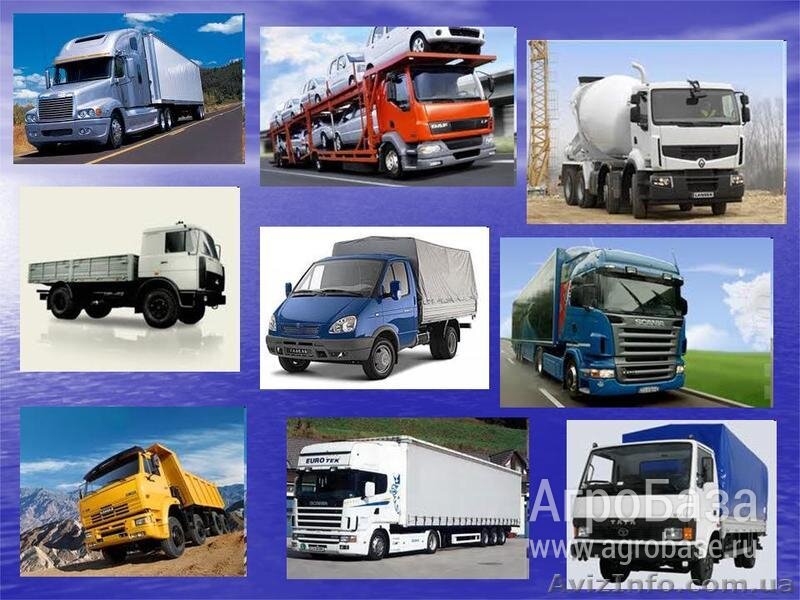 Услуги по перевозке грузов