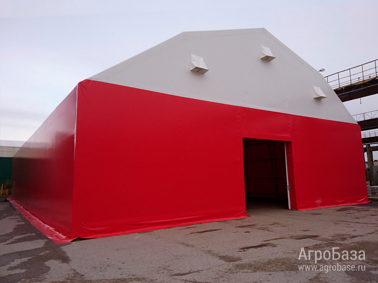 Каркасно-тентовые ангары под ключ
