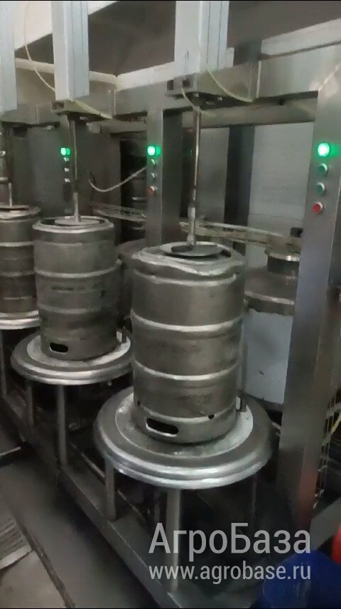 Установка налива пива в кеги на 50 кег/час