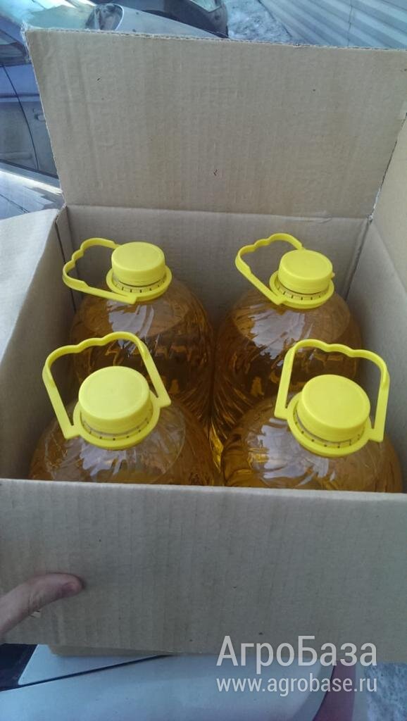 Масло подсолнечное рафинированное высший сорт