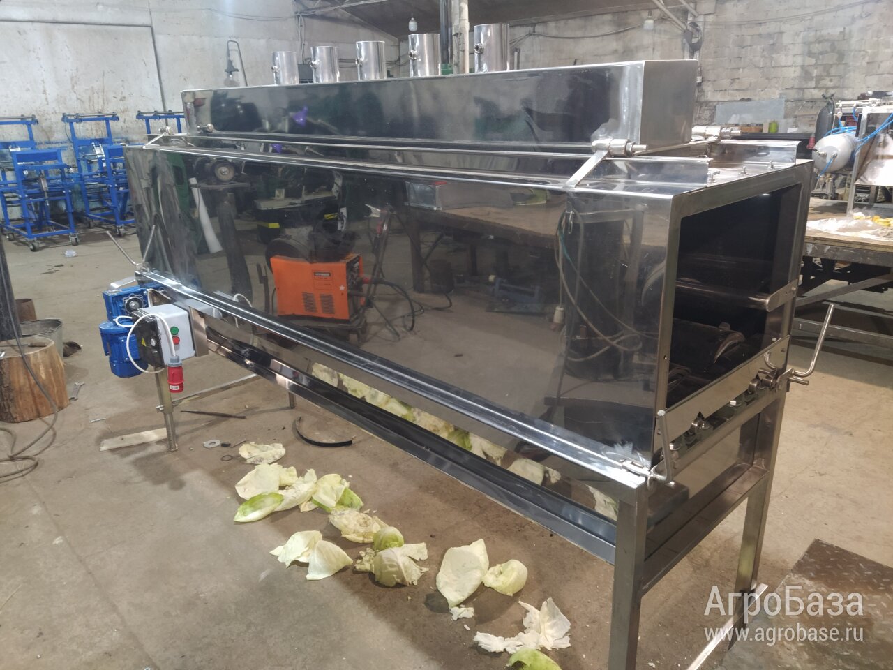 Машина для предпродажной подготовки белокочанной капусты