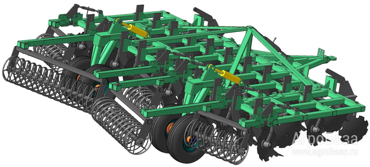 Продам Диско-глубокорыхлитель ДГП-6х4 с катком (21 диск., 20 ст. глубокор.) ООО НПФ Агромаш