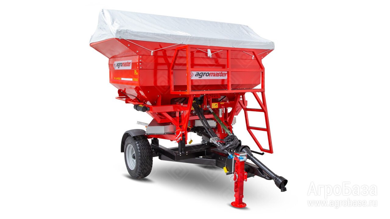 Прицепной разбрасыватель удобрений с двумя дисками agromaster fırtına t2 3000л - FJB GROUP LLC