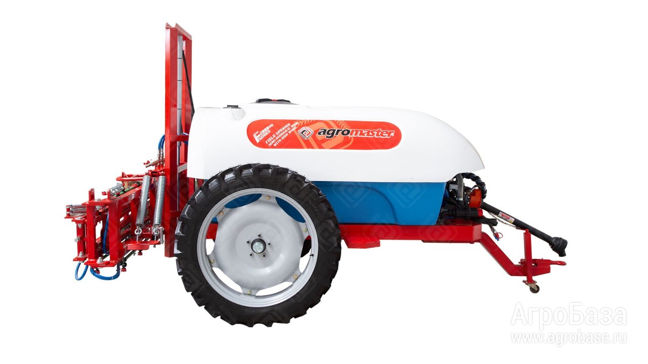 Прицепной полевой опрыскиватель с гидравлическим подъемником 16м-2000л agromaster - FJB GROUP LLC