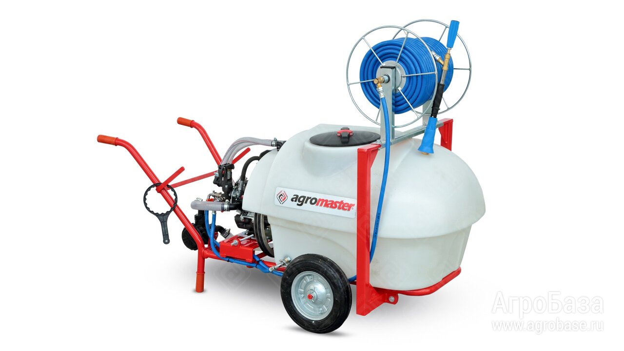 Бензиновый опрыскиватель на колесах 200л agromaster - FJB GROUP LLC