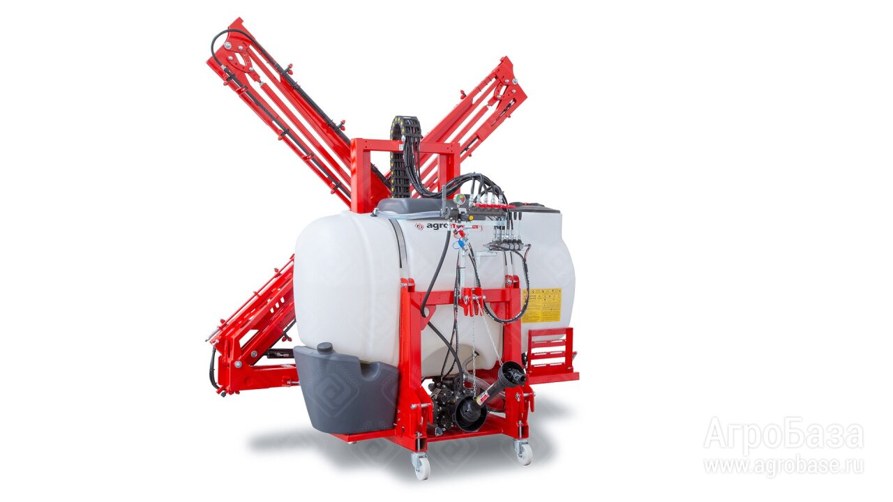 Навесной полевой опрыскиватель с гидравлическим подъемником 15м-1000л agromaster alfa - FJB GROUP LLC
