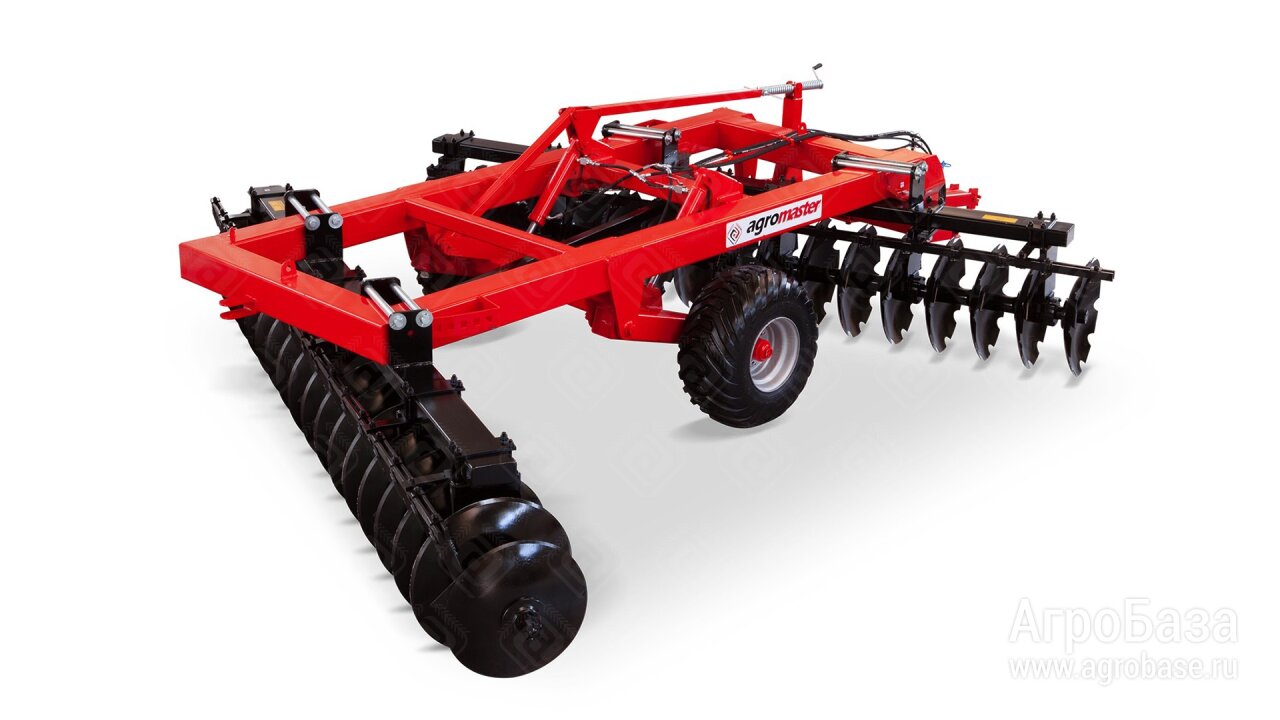 Прицепная дисковая борона двухрядная agromaster wod 280 - FJB GROUP LLC