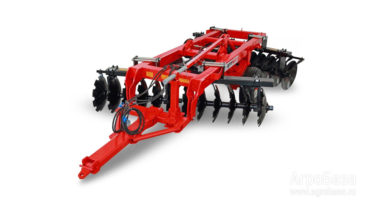 Прицепная дисковая борона двухрядная agromaster wod 240 - FJB GROUP LLC