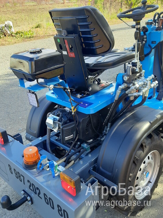 Погрузчик мини (последовательный гибрид)