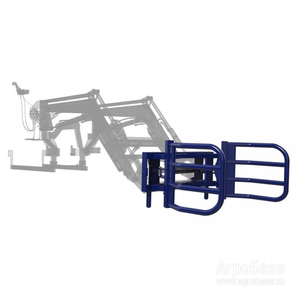 Захват (кантователь) тюков сена под еврорамку