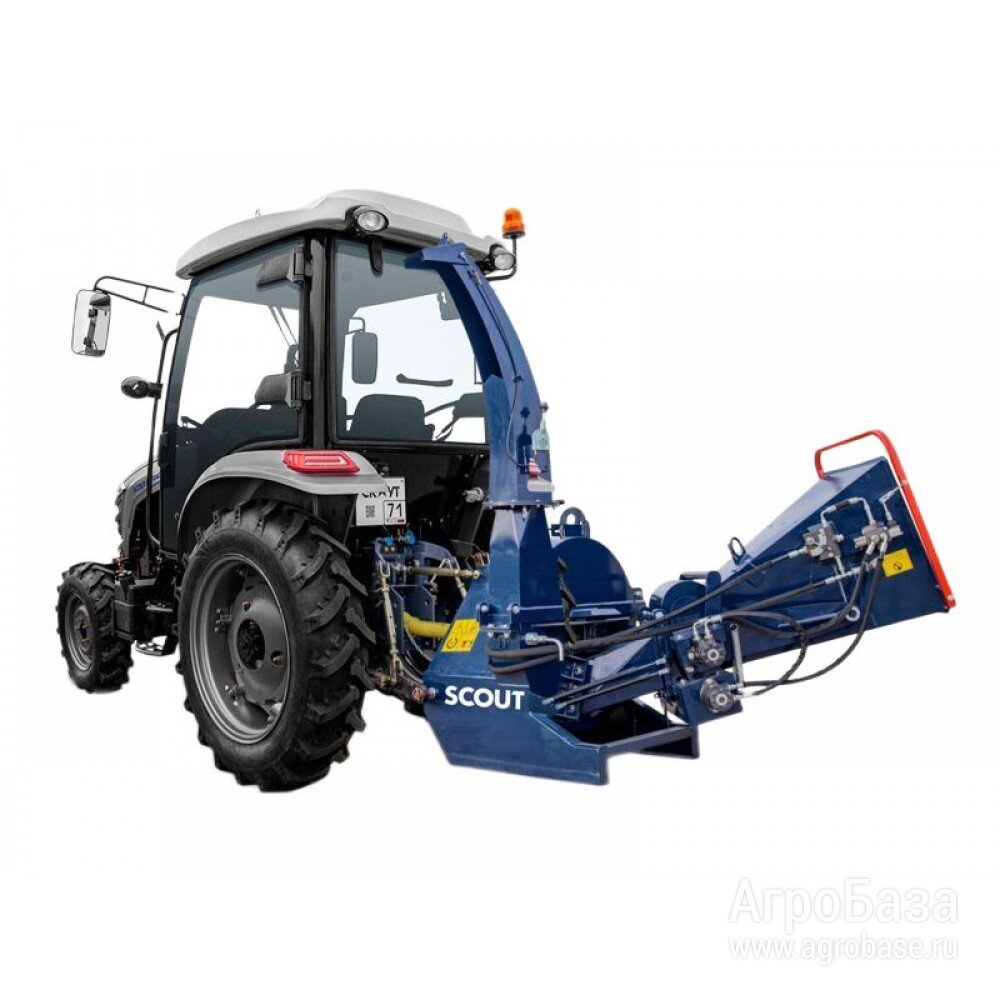 Измельчитель веток коммунальный SCOUT BX62R с гидрозахватом