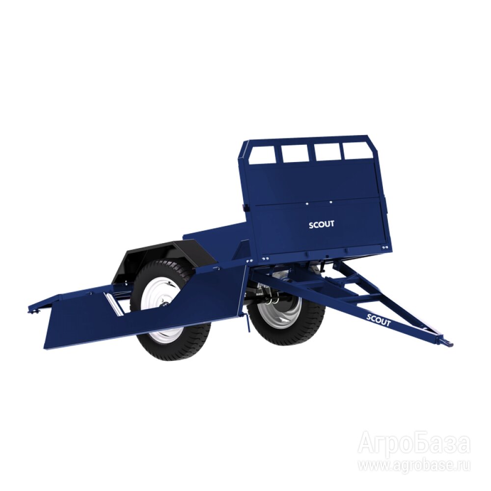 Прицеп (полуприцеп) тракторный самосвальный SCOUT 1ПТС-1,0T