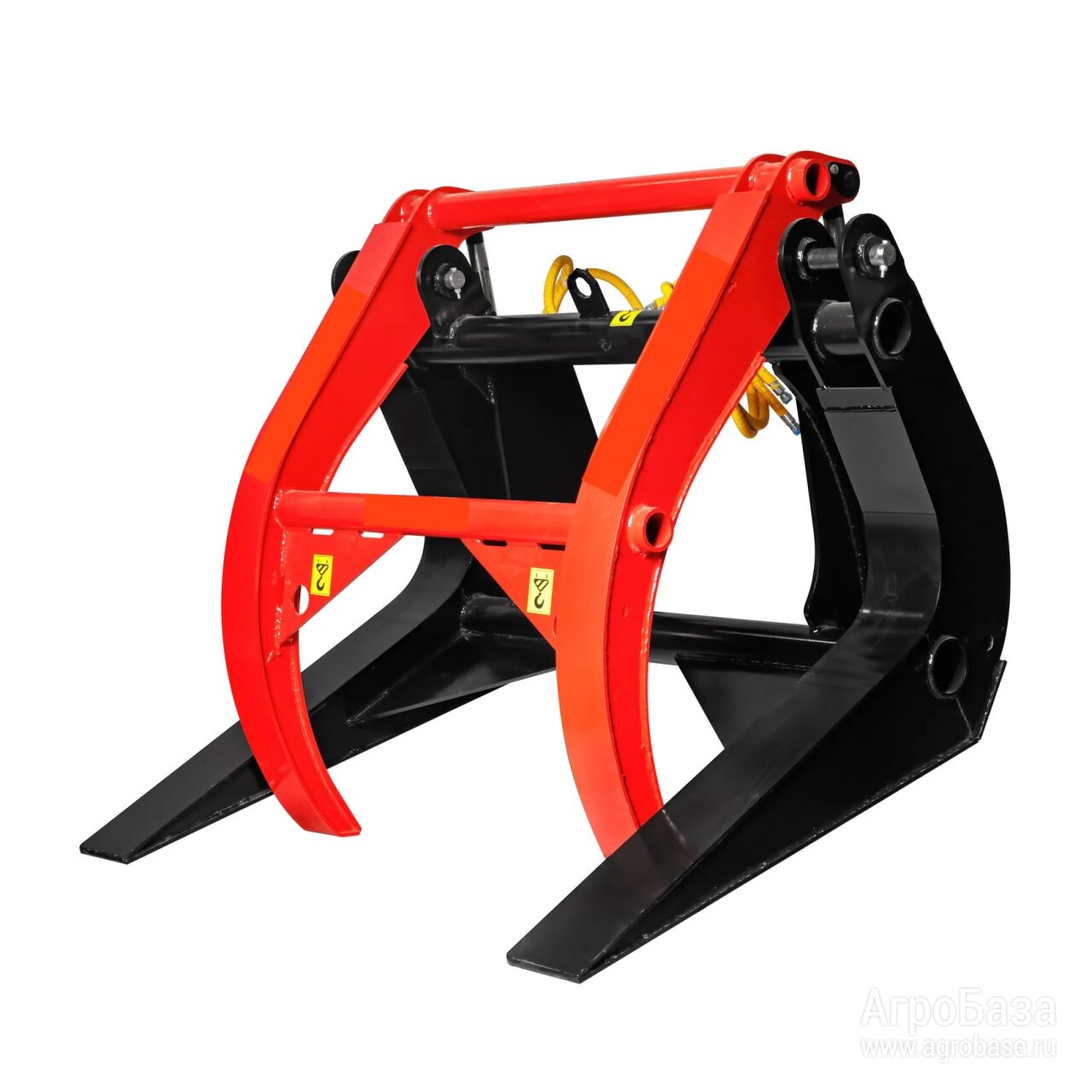 Бревнозахват навесной на погрузчик телескопический и фронтальный