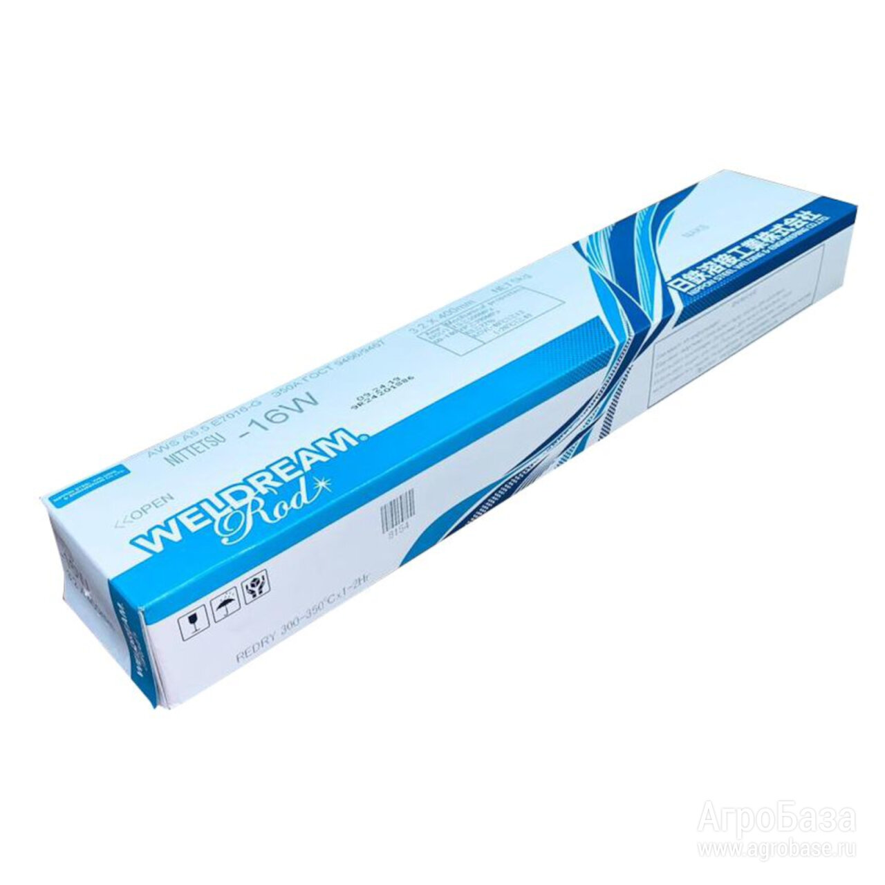 Сварочные электроды NITTETSU-16W д 4,0мм (Nippon Steel, Япония)