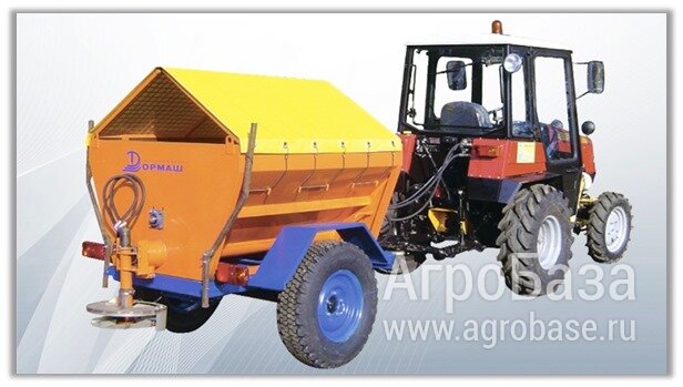 Прицеп "ПККД-20" с распределяющим оборудованием.