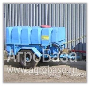 Прицеп с поливомоечным оборудованием высокого давления