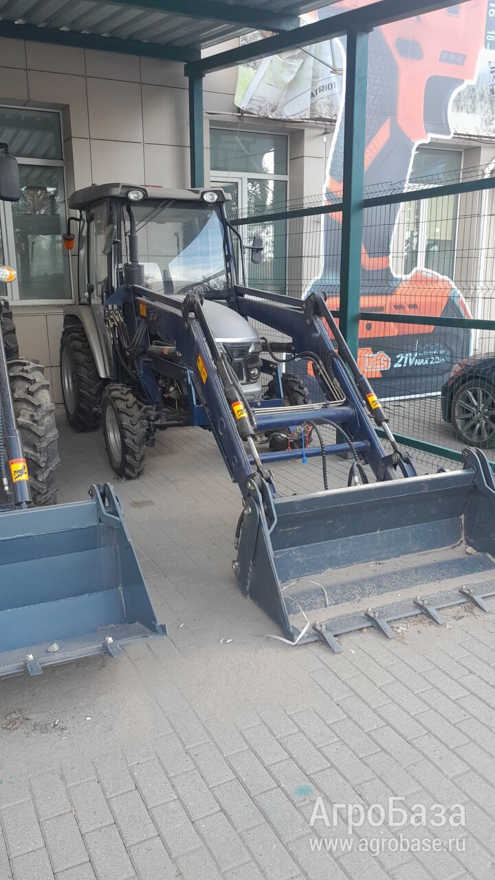 Минитрактор с фронтальным погрузчиком Скаут TY-254C с еврорамкой