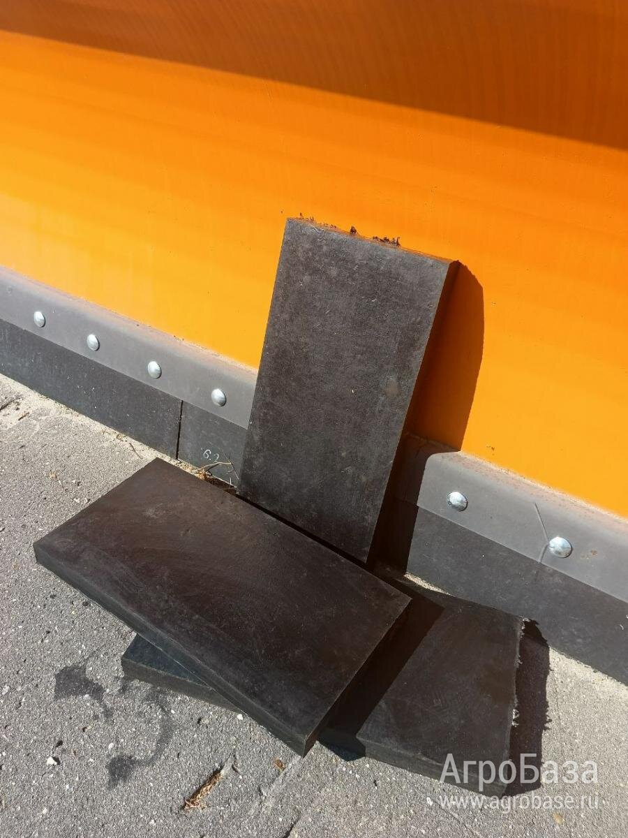 Усиленная техпластина (500x250x40) с тросовым армированием