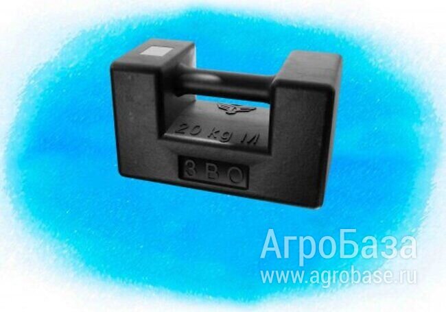 Гиря М1 20 кг чугун