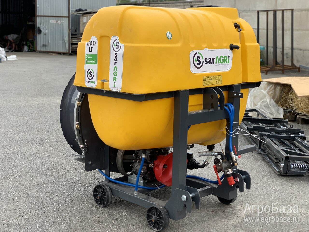 Опрыскиватель садовый вентиляторный 400-600литров Турция