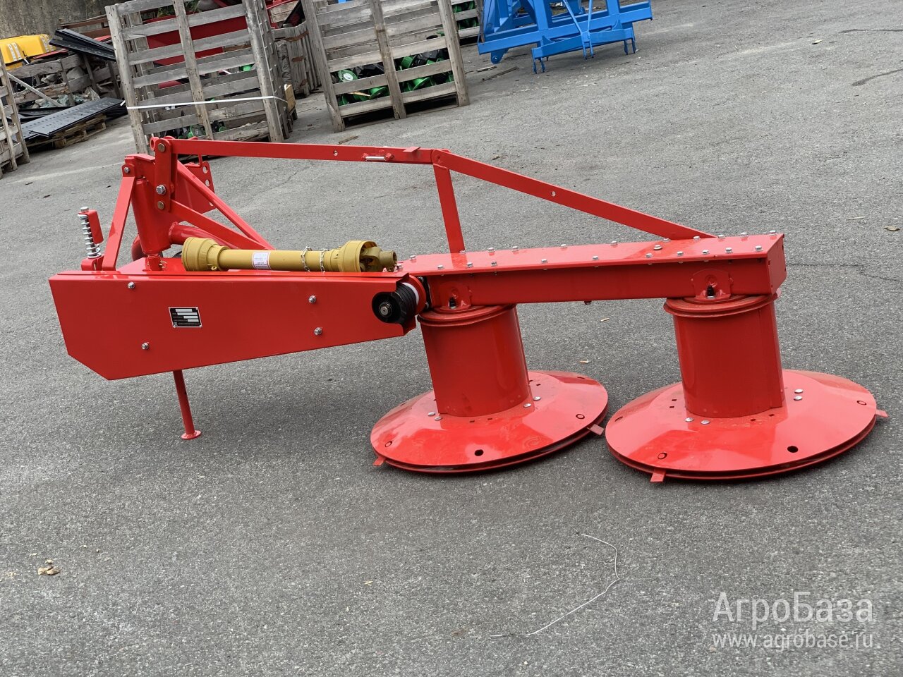 Косилка роторная 165см производства Китай (двухдисковая)