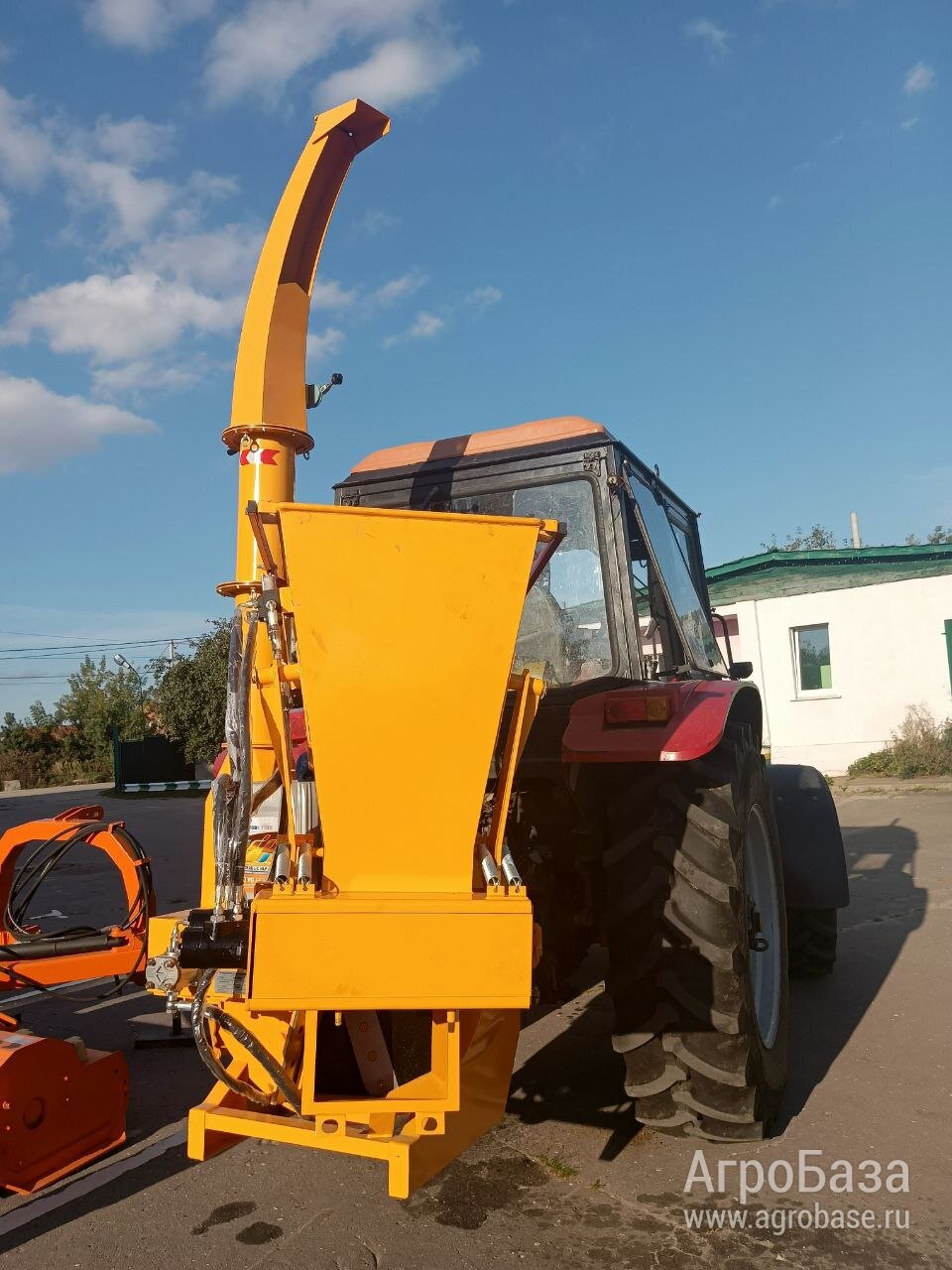 Cнегоочиститель фрезерно-роторный ДЭМ 124