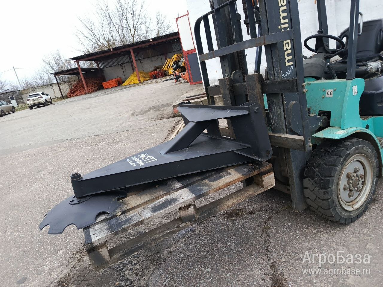 Скалыватель льда дисковый