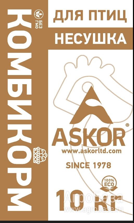 <<АскорАгроТрейд>> Комбикорм для с/х птиц << Несушка>> - 10 кг