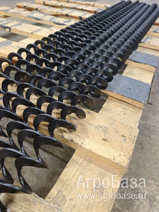 Спираль Шнека 45 мм и 60 мм под 20 мм Вал