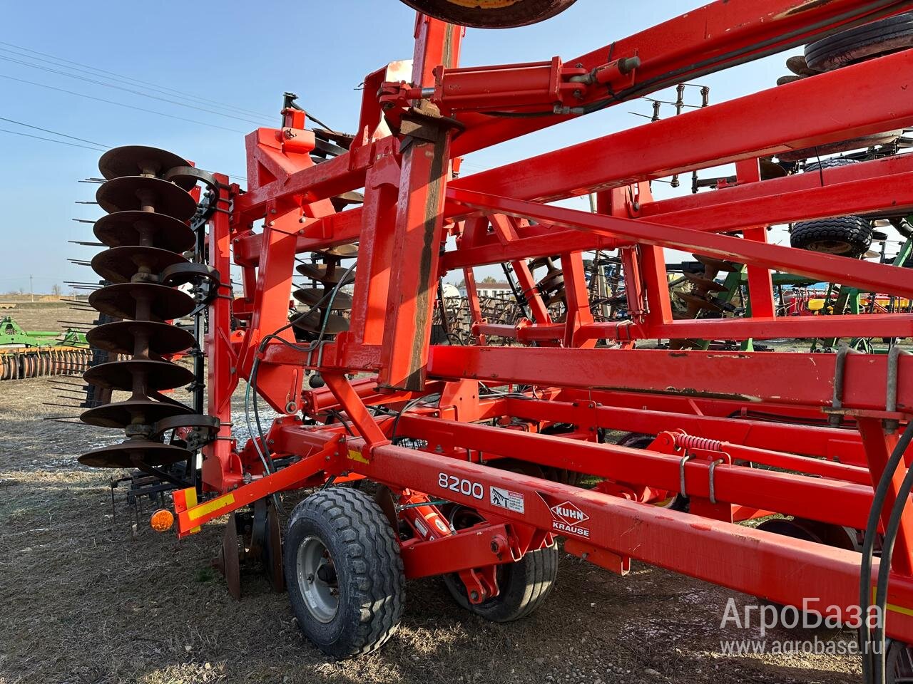 Борона дисковая  Kuhn Krause 8200, 2012 г.в.