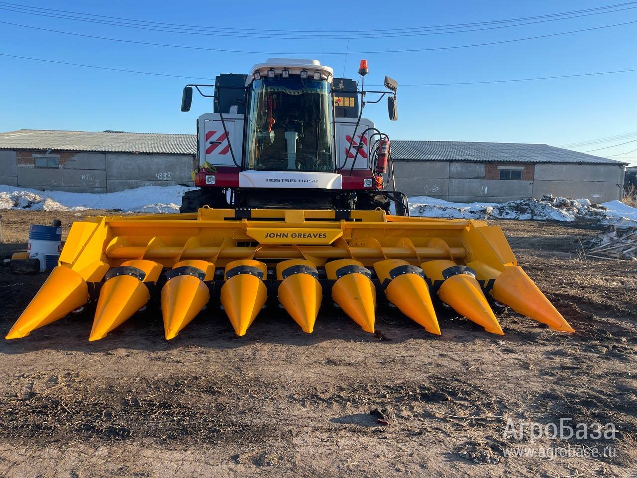 Жатка кукурузная JOHN GREAVES (г.Бердянск)