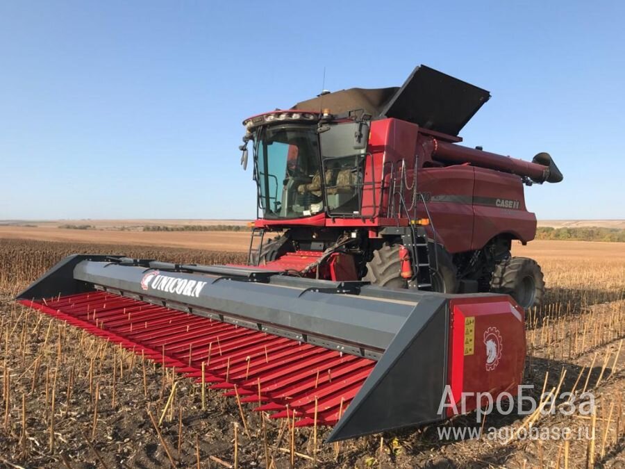 Безрядковая Жатка для уборки подсолнечника "UNICORN"