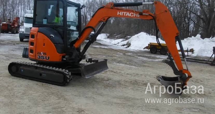 Мини-экскаватор Hitachi ZX35U-2