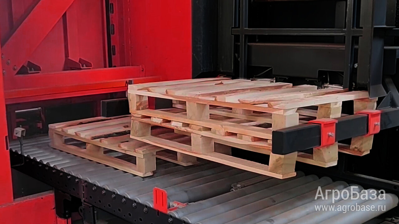 Паллетайзер ПАЛ-20. Робот паллетоукладчик для производства