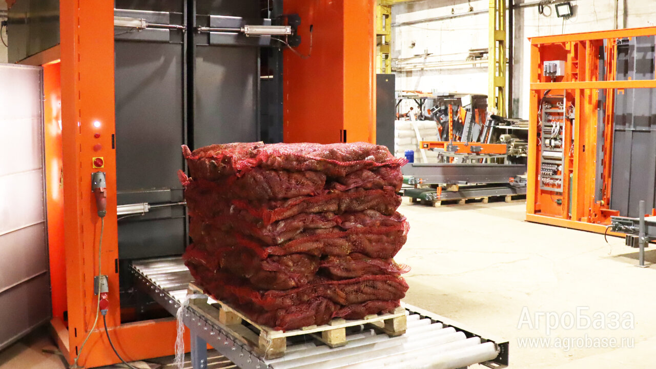 Паллетайзер ПАЛ-20. Робот паллетоукладчик для производства