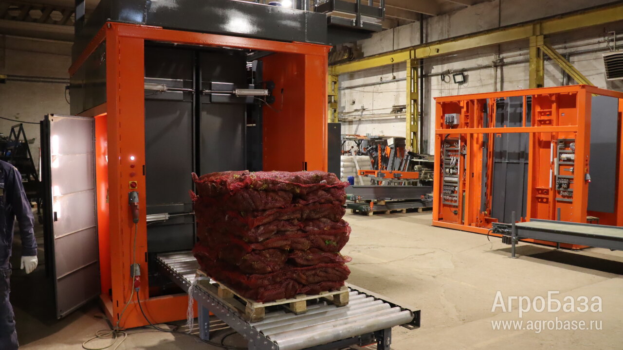 Паллетайзер ПАЛ-20. Робот паллетоукладчик для производства